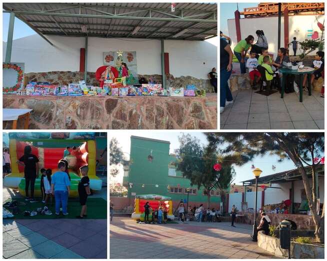 Momentos del acto de este miércoles/TA.